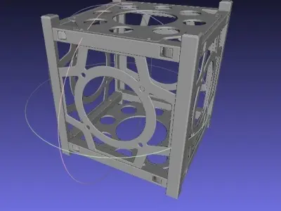 Cubes metal cube Free 3D print model