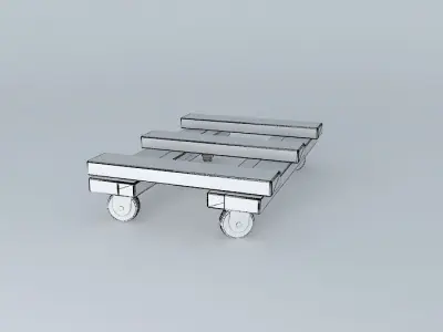 Furniture Dolly Free 3D model