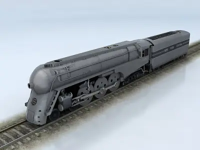 NYC Hudson Low-poly 3D model