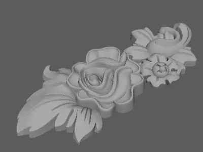dekor ornament 3D model 209
