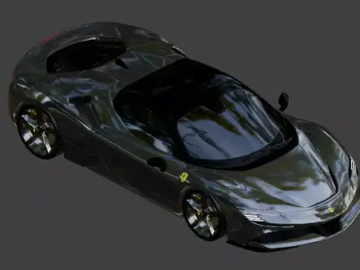 Ferrari Supercar  3D model