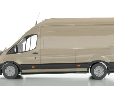Transit Van L3H3 2021 3D print model