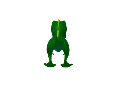 Dinosaur Cartoon 3D model purchase