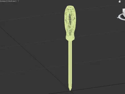 Free Download 3D Phillips Screwdriver Free 3D model