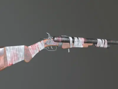 Battle Shotgun 3D model