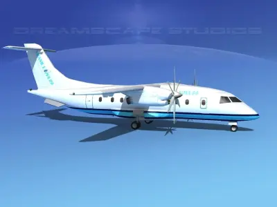 Dornier Do-328-130 Miami Express 3D model