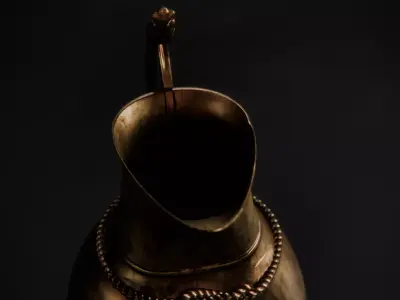 Brass Pitcher 3D model