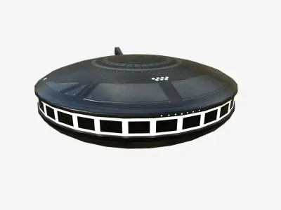 10 Alien Spaceship UFO A Collection - Sci Fi Spacecraft Design 3D Model Pack