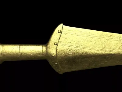 Dagger - 001 - Bronze Age 3D model