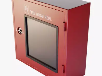 Fire Hose Reel Box 3D model
