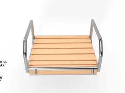 Stair Free 3D model