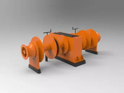 Windlass Machine 3d printed 3D print model