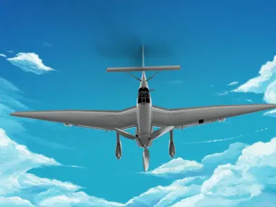 Junkers Ju 87 3D model order