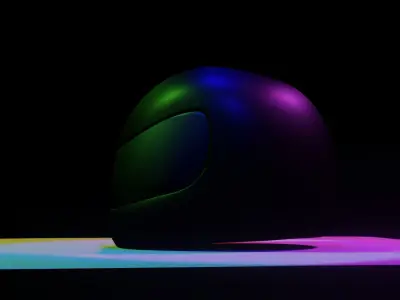 helmet Free low-poly 3D model buy