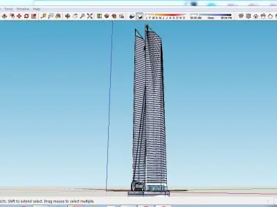 Sketchup Tower A6 Free 3D model