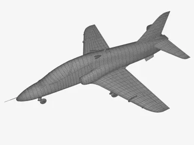 Hawk T1 Free low-poly 3D model