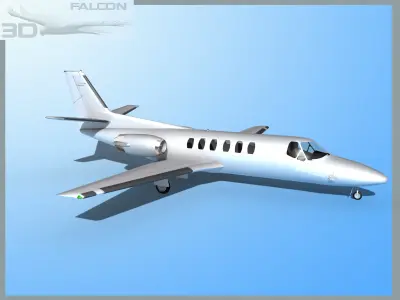 Cessna 560 Citation V   3D model