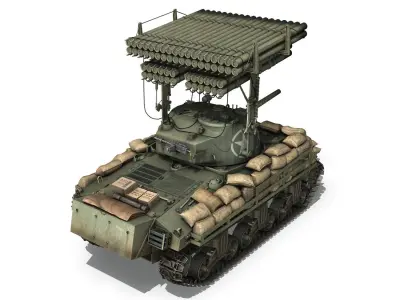 M4A3 Calliope Annabell 3D model