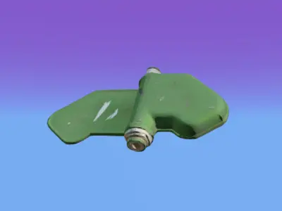 PFM-1 Anti Personnel landmine butterfly mine Low-poly 3D model