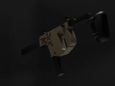 KRISS vector 3d model 3D model