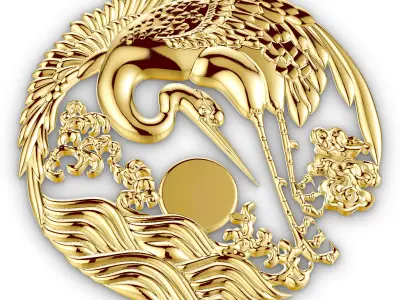 CRANE JAPANESE 3D print model