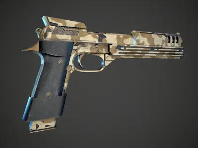 Beretta 93R 3D model purchase