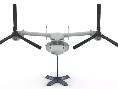 V-22 Osprey  3D model