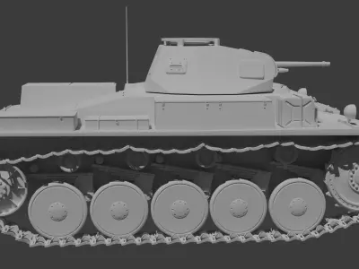 Panzer II Free Free 3D model
