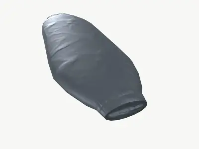 Industrial sleeves Low-poly 3D model