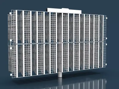 Type 965 Radar  3D model