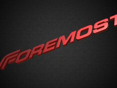 foremost logo 3D model