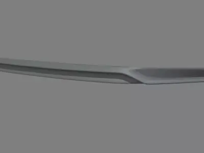 Front Lip Porsche 911 Carrera S 2015 Low-poly 3D model