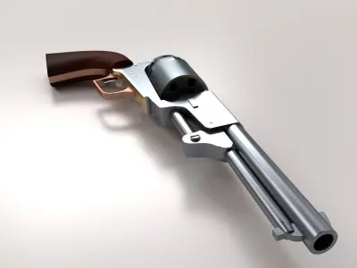 Colt Dragoon 1848 3D model