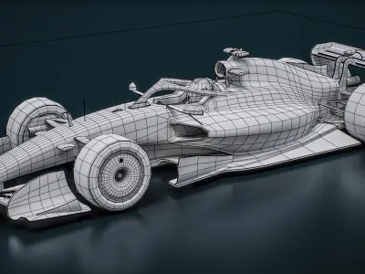  Formula 1 2026 F1 Mercedes W17 Livery Concept 