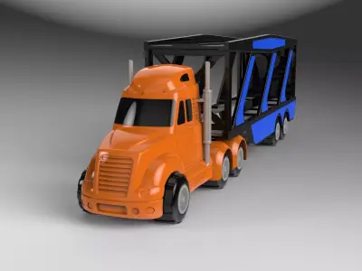 Hauler transporter 3D model