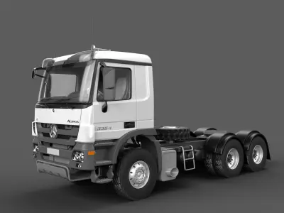 Mercedes benz actros 3354 3D model