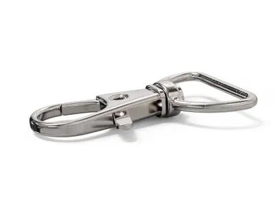 Small Hook Lanyard Clip Low-poly 3D model