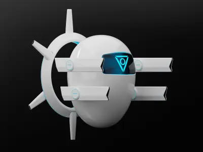 AI drone Low-poly 3D model purchase