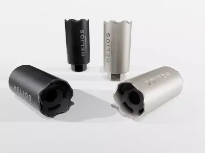 V Seven Weapon Systems Helios Linear Compensator 45ACP Low-poly 3D model