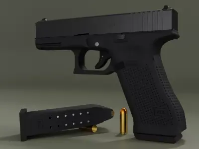 HQ G45 Low-poly 3D model