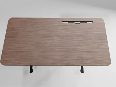 Mobile Bedroom Desk 3D model
