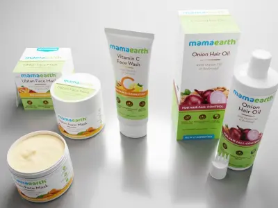 Ultimate Cosmetic Skincare Bundle Low-poly 3D model