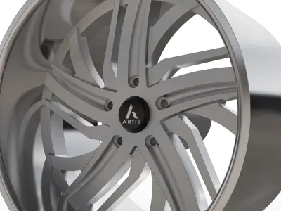 ARTIS KRYPTONITE WHEEL 3D MODEL 3D model