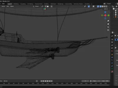 Air Ship 3D model