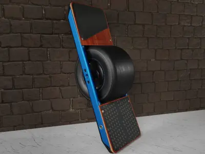One Wheel XR Low-poly 3D model