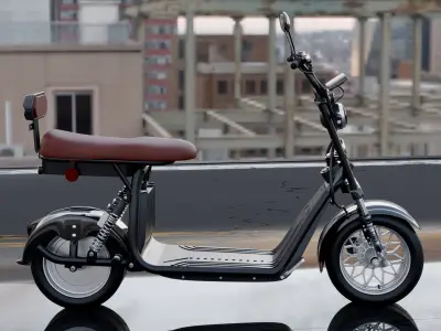 X11 Motor Electric Scooter 3D model
