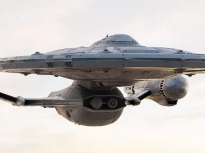 Spaceship TIE-LONG Interstellar Class Original Concept Design 3D model