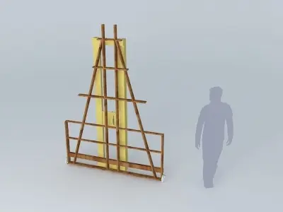 Serra Panel Esquadrejadora 3D model