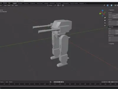 Robot Model  Free 3D print model