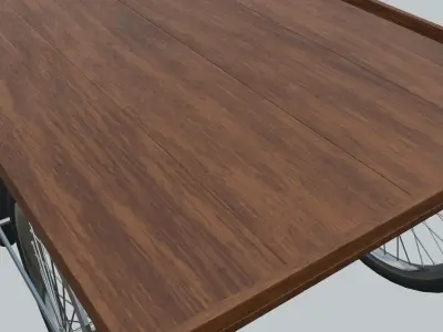 vending cart 3D model